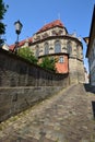 Obere Pfarre church in Bamberg, Germany Royalty Free Stock Photo