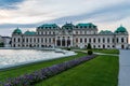 Oberes Belverede chateau in Vienna citty in Austria