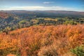 Oberg Mountain is part of the Sawtooth Range on the North Shore in Minnesota Royalty Free Stock Photo