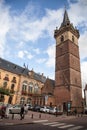 Obernai town center, Alsace, France Royalty Free Stock Photo