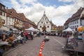 Obernai town center, Alsace, France Royalty Free Stock Photo
