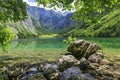 Obersee Lake in Berchtesgaden National Park