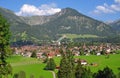 Oberstdorf,Allgaeu,Upper Bavaria,Germany Royalty Free Stock Photo