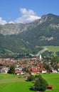 Oberstdorf,Bavaria Royalty Free Stock Photo
