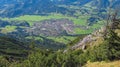 Oberstdorf from hiking trail Bavaria Germany