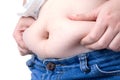 Obese patient Royalty Free Stock Photo