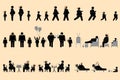 Obese people and good appetite pictogram