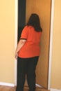 Obese woman Royalty Free Stock Photo