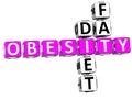 Obesity Diet Fat Crossword