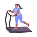 Obesity Treadmill Run Composition