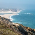 The obidos lagoon near Foz do Arelho and Caldas da Rainha, portugal Royalty Free Stock Photo