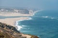 The obidos lagoon near Foz do Arelho and Caldas da Rainha, portugal Royalty Free Stock Photo