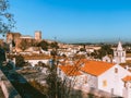 Obidos medieval walled town in Portugal