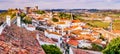 Obidos stonewalled city in Portugal