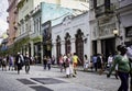 Obispo Street, Havana, Cuba Royalty Free Stock Photo
