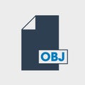 OBJ file format Icon