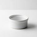 On the object against a plain background emphasizing the ramekin s Royalty Free Stock Photo