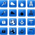 Object buttons Royalty Free Stock Photo