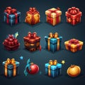 object gift box game ai generated Royalty Free Stock Photo