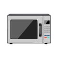 object microwave kitchen cartoon vector illustration