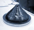 Object printed by 3D printer from metal. Additive manufacturing solution Royalty Free Stock Photo