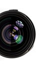 Objective lens of photo camera Royalty Free Stock Photo