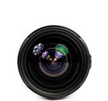 Objective lens of photo camera Royalty Free Stock Photo