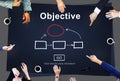Objective Plan Process Tactics Vision Concept Royalty Free Stock Photo