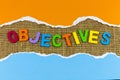 Objectives performance management target goal development idea objective