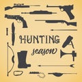 Objects for hunting weapons