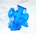 Objects photopolymer printed on a 3d printer. Royalty Free Stock Photo