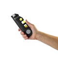 Objects tool hands action - Hand Spirit black level worker. Isolated