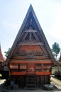 Objek Wisata Budaya Batu Kursi Raja Siallagan or Museum Huta Bolon Simanindo for indonesian people travelers travel visit in