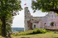 Janowiec Castle.  Renaissance castle built in between 1508Ã¢â¬â1526. In Janowiec, Poland Royalty Free Stock Photo