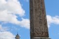 Oblesik piazza de popolo rome city center itlay may2020 Royalty Free Stock Photo