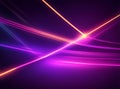 Oblique coloured lines abstract neon lights background, generative using ai tool Royalty Free Stock Photo