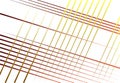 Oblique, diagonal and skew mesh grid illustration with gradient lines