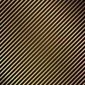 Oblique lines seamless gold metal texture striped background