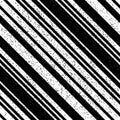 Oblique pattern with black streaks 4221, modern stylish image. Royalty Free Stock Photo