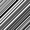 Oblique pattern with black and white streaks 8320, modern stylish image. Royalty Free Stock Photo