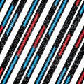 2629 Oblique pattern with colored lines, modern stylish image. Royalty Free Stock Photo