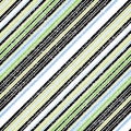 Oblique seamless pattern with color lines and contour 4044, modern stylish image. Royalty Free Stock Photo