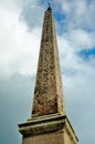 Oblisk on Piazza del Popolo, Rome Royalty Free Stock Photo