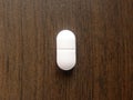 Oblong shape medicine pill