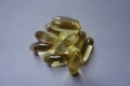 Oblong softgel capsules of fish oil