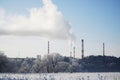 Obninsk nuclear power plant - the first nuclear power plant in the world. Obninsk, Russia - 02.02.2021