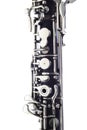 Oboe music instruments isolated Royalty Free Stock Photo