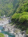 Oboke Gorge in Tokushima, Japan