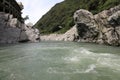 Oboke gorge at Yoshino river