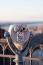 Observation Deck binoculars Royalty Free Stock Photo